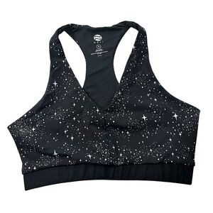 Noli Black Starry Sports Bra